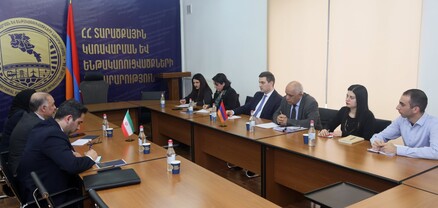 ՏԿԵ փոխնախարարն ընդունել է ՀՀ-ում Իրանի դեսպանին