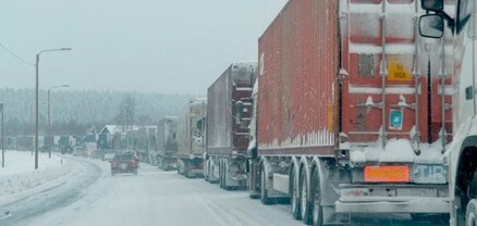 Լարսը փակ է բեռնատարների համար