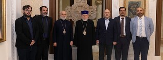 Ամենայն Հայոց Կաթողիկոսն ընդունել է բրազիլական ԶԼՄ-երի ներկայացուցիչներին