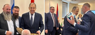Ինքնատիպ նվերներ Հայաստանից. ինչ են նվիրել Լավրովին