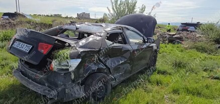 Մրգաշեն գյուղում բախվել են «Mercedes ML»-ն ու «Kia Sorento»-ն, որը հայտնվել է դաշտում. կա վիրավոր. shamshyan.com