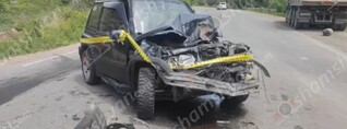 Ավտովթար՝ Սյունիքի մարզում․ բախվել են MAN բեռնատարը և Suzuki-ին․ վերջինի վարորդը հոսպիտալացվել է․ shamshyan.com