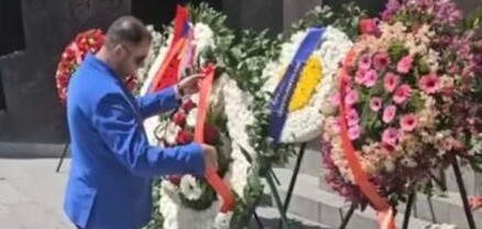 Գագիկ Ծառուկյանի անունից Բաշ Ապարանի հուշահամալիրում դրվեց ծաղկեպսակ՝ ի նշան հարգանքի ազգային հերոսների հիշատակի
