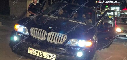 Երևանում «BMW X5»-ը վարում էր 13-ամյա տղան. ավտոմեքենայում են եղել ոչ սթափ հայրն ու ընտանիքի 4 անդամ. shamshyan.com