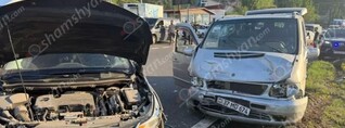 «Չայնիի» ոլորաններում բախվել են «Mercedes» ու «Chevrolet»-ն. կա 7 վիրավոր. shamshyan.com