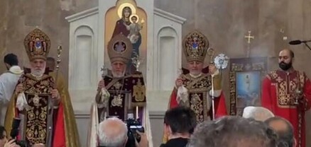 Բելառուսի 1-ին հայկական եկեղեցին օծվեց Գարեգին 2-րդի հանդիսապետությամբ