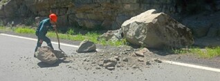 Քարաթափում՝ Երևան-Մեղրի ավտոճանապարհին