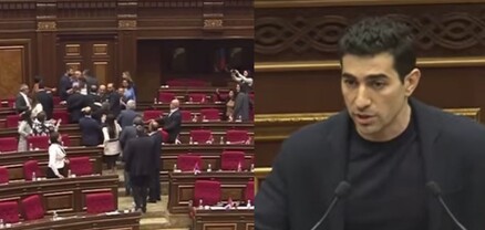 Դուրս կշպրտեմ, չափերդ ճանաչի, այ տղա, էս ի՞նչ լկտիություն ա․ Լևոն Քոչարյանի ելույթից հետո ԱԺ-ում իրար են ծեծում
