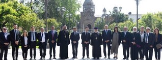 Ամենայն Հայոց Կաթողիկոսն ընդունել է Մարսելի քաղաքապետին