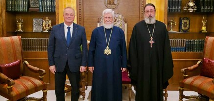Արամ Ա-ն ՌԴ դեսպանի հետ քննարկել է Հայաստանի, Ռուսաստանի և Ադրբեջանի հարաբերությունները