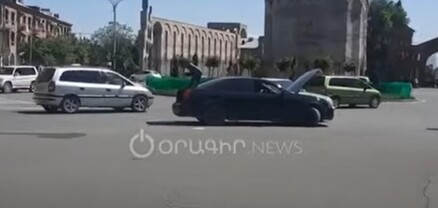 Ավտովթար՝ Էջմիածին քաղաքում․ տուժածներ չկան