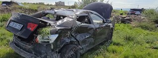 Մրգաշեն գյուղում բախվել են «Mercedes ML»-ն ու «Kia Sorento»-ն, որը հայտնվել է դաշտում. կա վիրավոր. shamshyan.com