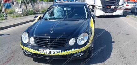 Երևանում «Mercedes»-ը վրաերթի է ենթարկել ճանապարհը չթույլատրելի հատվածով անցնող հետիոտնին. վերջինը մահացել է. shamshyan.com 