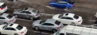 Արշակունյաց պողոտան վերածվել է լճակի․ մայրաքաղաքում 2-րդ օրն է՝ կոլապս է 