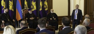 Վեհափառն ընդունել է Դատավորների եվրոպական միության տարեկան համաժողովի մասնակիցներին
