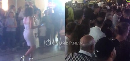 Քաղաքի կենտրոնում երգող պարսկուհի է հայտնվել