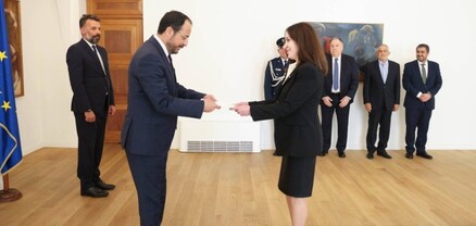 Կիպրոսում Հայաստանի դեսպանն իր հավատարմագրերն է հանձնել երկրի նախագահին