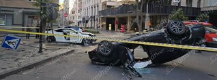 Նոր մանրամասներ՝ Երևանի կենտրոնում «Kia Forte»-ի և «Infiniti»-ի խոշոր վթարից. shamshyan.com