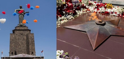 «Անմահ Գնդի» հաղթական քայլերթին Երևանում ռեկորդային թվով մասնակիցներ կային