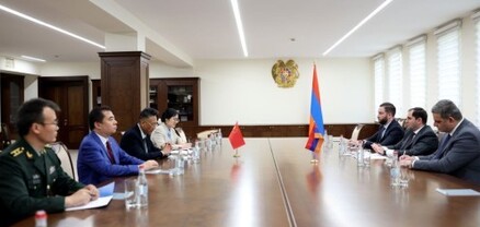 Քննարկվել են Հայաստան-Չինաստան համագործակցության հեռանկարները. Պապիկյանն ընդունել է դեսպանին