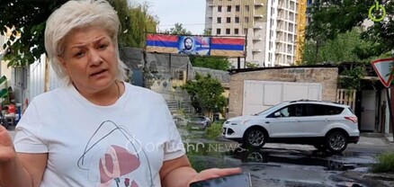 Հղի կինը երեխային գրկած է անցնում, որ կեղտաջուրը չընկնի․ Նոր Նորքում աղետ է