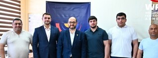 Արայիկ Հարությունյանը պարգևատրել է պատանիների աշխարհի առաջնության մեդալակիրներին