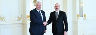 Ուկրաինայի ԱԳ նախարարը Բաքվում հանդիպել է Ալիևին