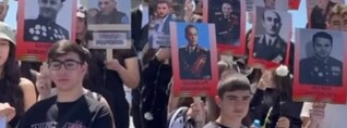 «Հայաստան-Արցախ» ՀԵՄ-ը և «Կամուրջ» ՔՆ-ը այսօր մասնակցել են Հաղթանակի 80-ամյակին նվիրված քայլերթին