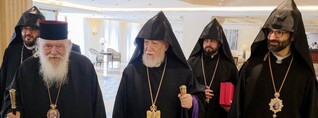 Արամ Ա Հայրապետը Աթենքում համազգային ու եկեղեցական խնդիրներն է ներկայացրել