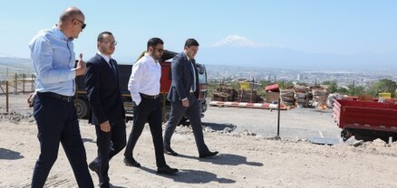 Մխիթար Հայրապետյանը ծանոթացել է Հանրայինի նոր՝ 8-րդ տաղավարի շինարարական աշխատանքների ընթացքին