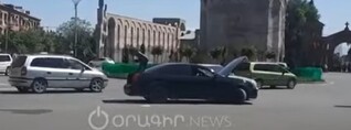 Ավտովթար՝ Էջմիածին քաղաքում․ տուժածներ չկան
