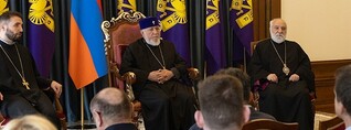 Գարեգին Բ-ն օտարերկրացի դատավորների հետ խոսել է հայ գերիների մասին