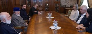 Վեհափառը շվեյցարացի պատգամավորների հետ քննարկել է տեղահանված արցախահայերի իրավունքների հարցեր