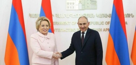 Մատվիենկոյի ու Փաշինյանի հանդիպումը նախատեսվածից շատ ավելի երկար է տևել
