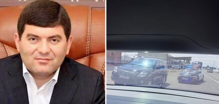 Ոստիկանները Դավիթ Համբարձումյանի զրահապատ մեքենան փորձում են առևանգել անհայտ ուղղությամբ
