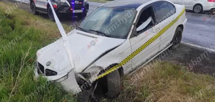 Գեղարքունիքի մարզում 66-ամյա վարորդը BMW-ով հայտնվել է դաշտում․ կան վիրավորներ․ shamshyan.com