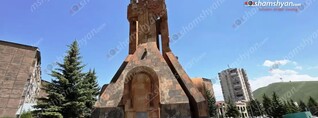 Վանդալիզմ՝ Հրազդանում. հուշարձանի պատերին խզբզել են, աղբ լցրել. shamshyan.com