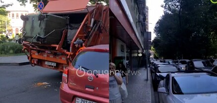 Երևանում աղբը հավաքում են վարորդների նյարդերի հաշվին