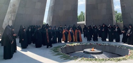 Եկեղեցականները ոգեկոչեցին հանուն հայրենիքի իրենց կյանքն ընծայաբերած քաջորդիների հիշատակը