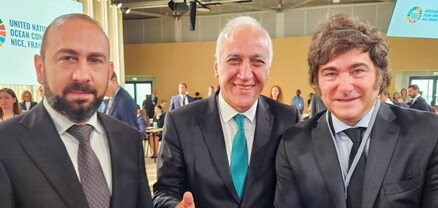 Վահագն Խաչատուրյանն ու Արարատ Միրզոյանը հանդիպել են Արգենտինայի նախագահին