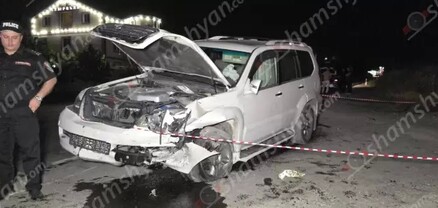 Առինջ-Ձորաղբյուր «չարաբաստիկ» խաչմերուկում բախվել են Lexus-ը և Toyota-ն․ վերջինը բռնկվել և վերածվել է մոխրակույտի․ shamshyan.com