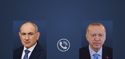 Փաշինյանը հեռախոսազրույց է ունեցել Էրդողանի հետ