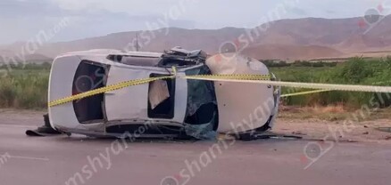 Արարատի մարզում բախվել են Opel-ը և BMW-ն․ վերջինը կողաշրջվել է․ կա 5 վիրավոր․ shamshyan.com