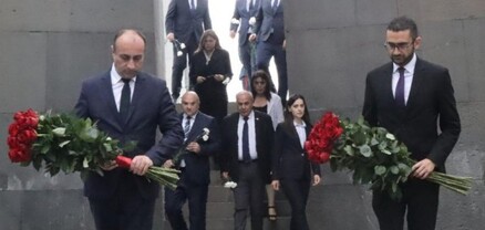 Վրաստանի ՆԳ նախարարն այցելել է Հայոց ցեղասպանության հուշահամալիր