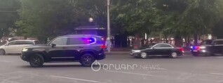 Ինչպես է Փաշինյանի ավտոշարասյունը արագություն հավաքում