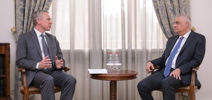 Փոխվարչապետ Մհեր Գրիգորյանն ընդունել է ԱՄՀ հայաստանյան առաքելության ղեկավարին