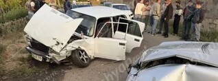 Գեղարքունիքի մարզում բախվել են Mercedes-ը և «ՎԱԶ 2107»-ը․ կա վիրավոր․ shamshyan.com