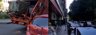 Երևանում աղբը հավաքում են վարորդների նյարդերի հաշվին