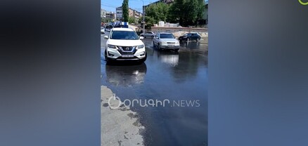 Երեկվանից վիճակն էս է․ Աջափնյակում կոյուղաջրերն անխնա հոսում են՝ ստեղծելով հակասանիտարական վիճակ