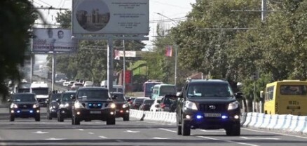 Փաշինյանի շարասյունը Սյունիքից վերադառնալիս ավտովթարի է ենթարկվել